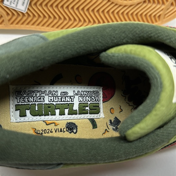 ADIDAS SUPERSTAR teenage mutant ninja turtles / size 10.5 - Picture 7 of 12